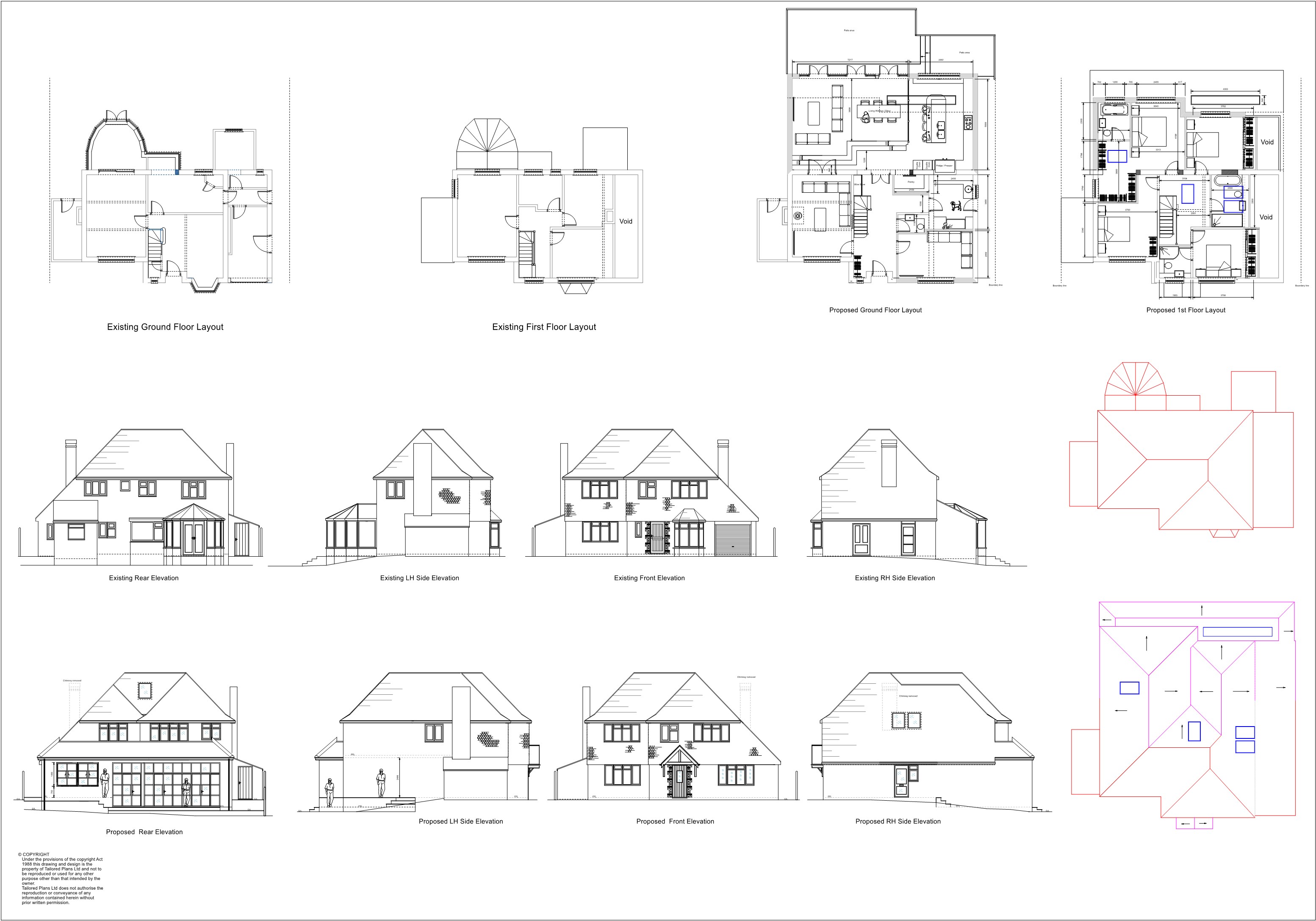 Double and Single-storey extension